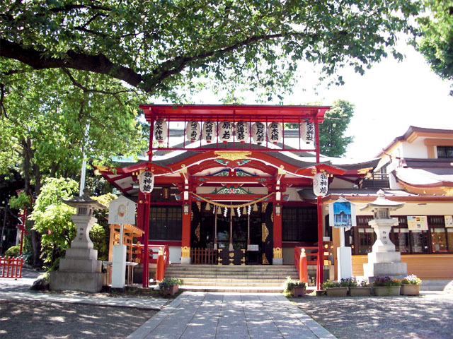 東京都 居木神社画像